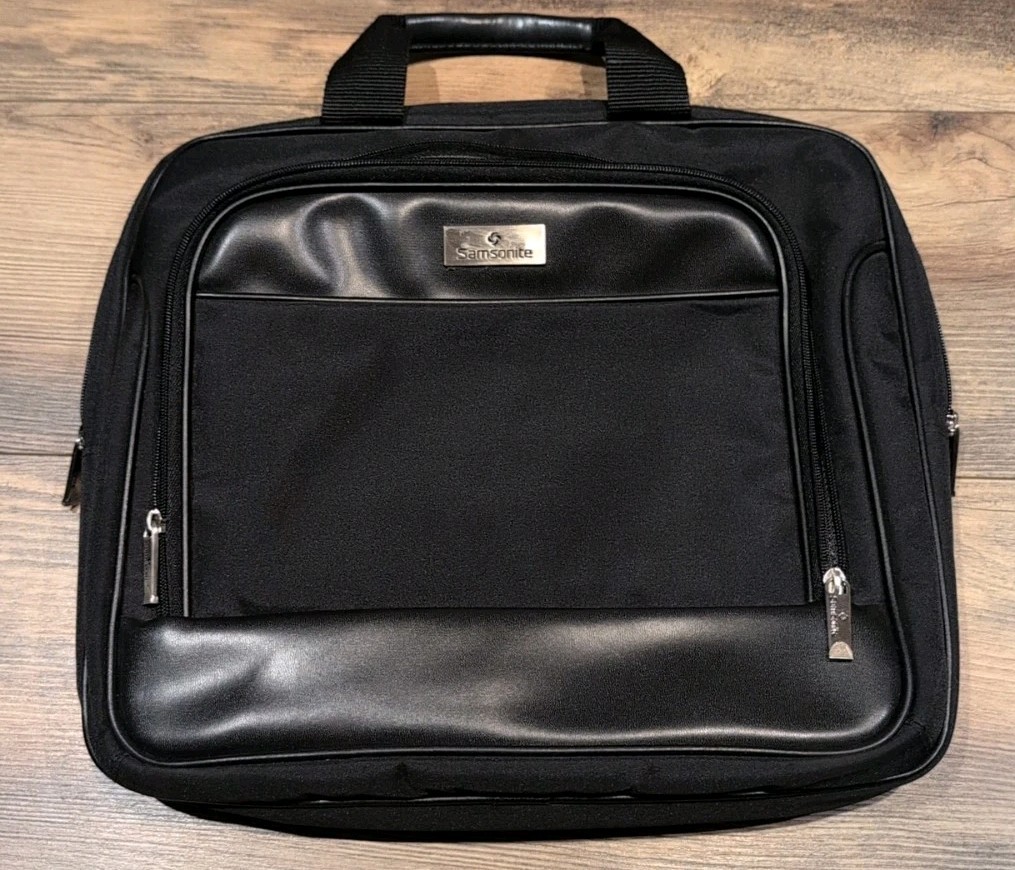 Samsonite Laptop Computer Travel Bag Luggage Briefcase-Used Once-Super Nice