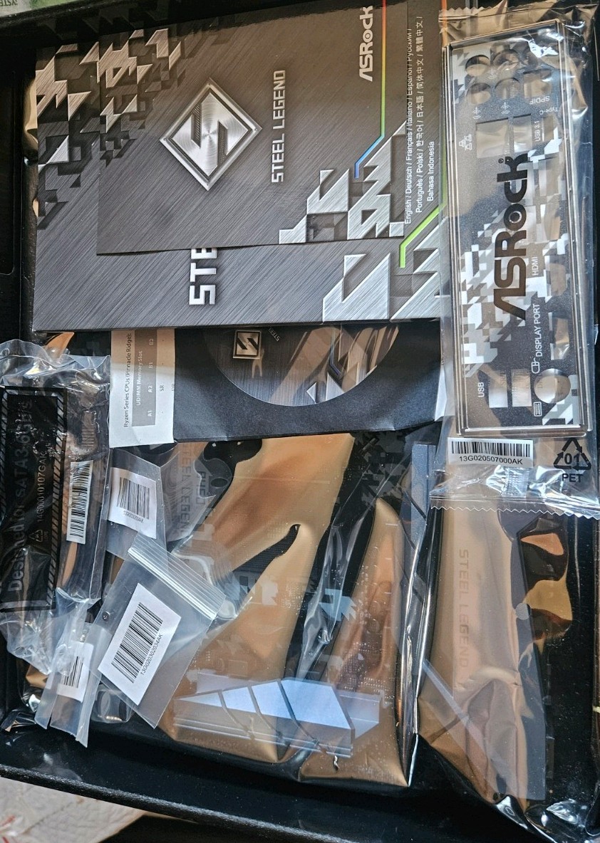ASRock B450 Steel Legend ATX AM4 DDR4 Gaming Motherboard