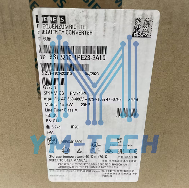 1PCS NEW SIEMENS 6SL3210-1PE23-3AL0 6SL3 210-1PE23-3AL0 Inverter fast shipping