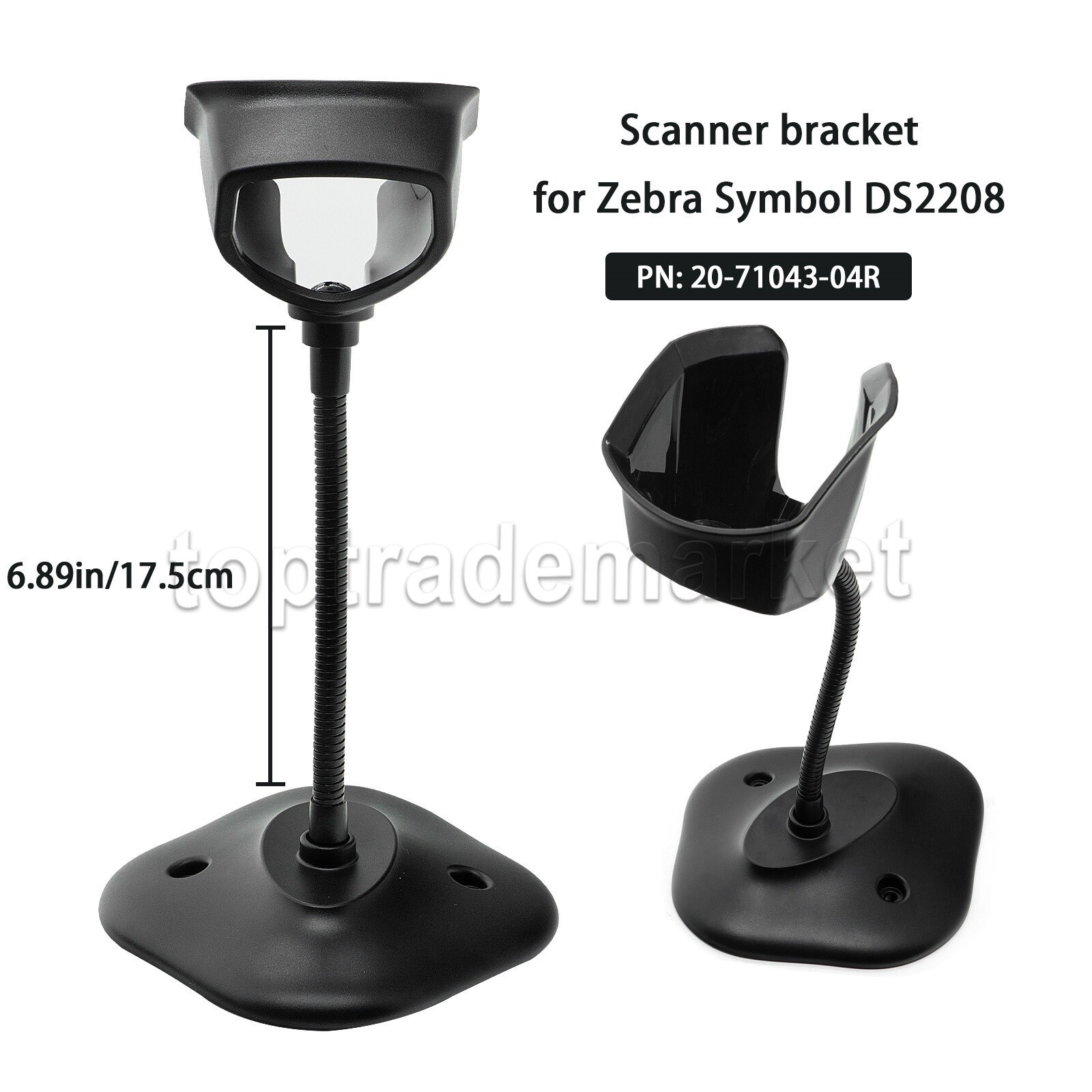 2PCS Scanner Adjustable Bracket For Zebra Symbol DS2208 DS4308 DS8108 DS2278 USA