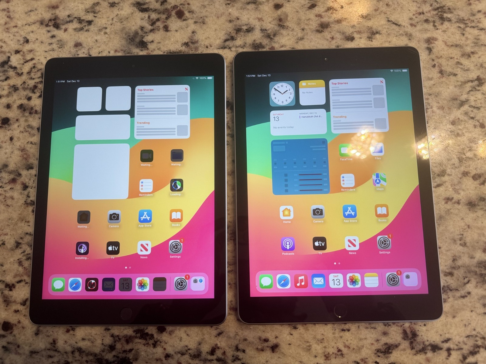 {Bundle of 2} Apple iPad (6th Generation) A1893 32 GB, Wi-Fi, 9.7 in -Space Gray
