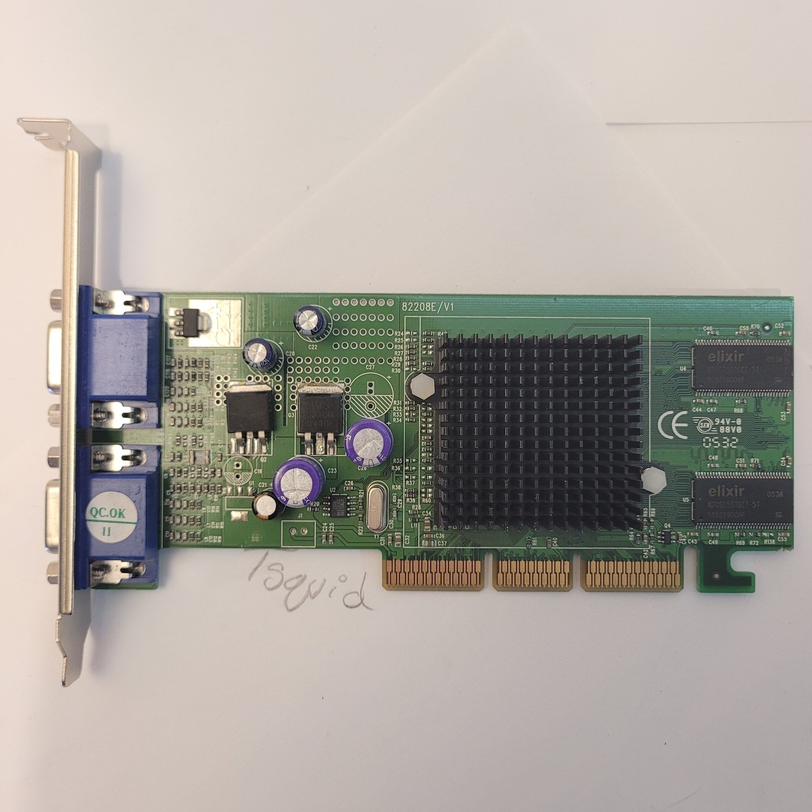 Inno3D NVIDIA GeForce MX 4000 128MB AGP 8X Dual VGA Graphics Card 3DForce Vtg