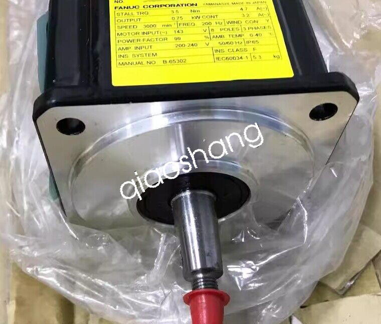 A06B-0063-B604#S037 FANUC SERVO MOTOR new Via FedEx or DHL
