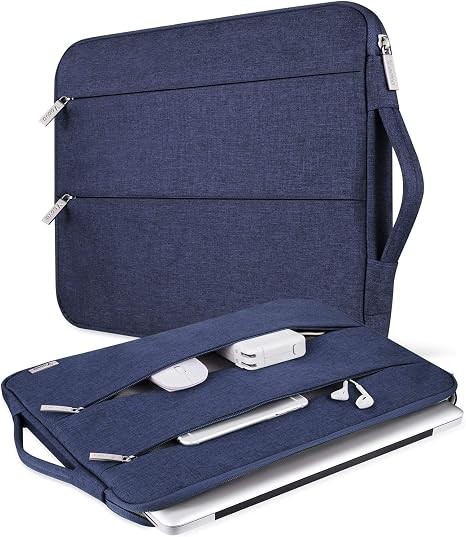 Voova 13.3-13 Inch Laptop Sleeve, MacBook Case，Laptop Case,Blue