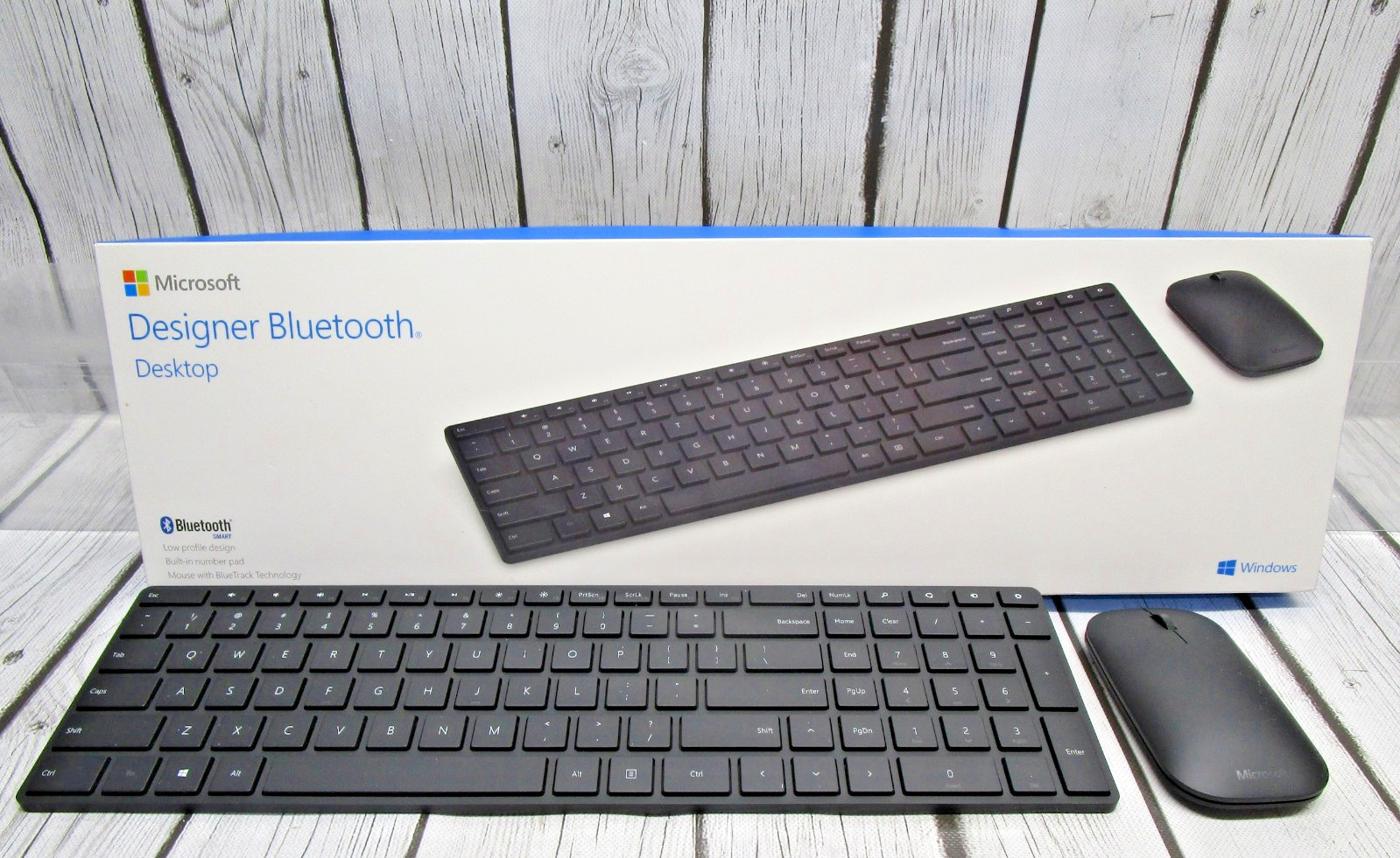Microsoft Designer Bluetooth Desktop Keyboard & Mouse Model:1678/1679 Tested