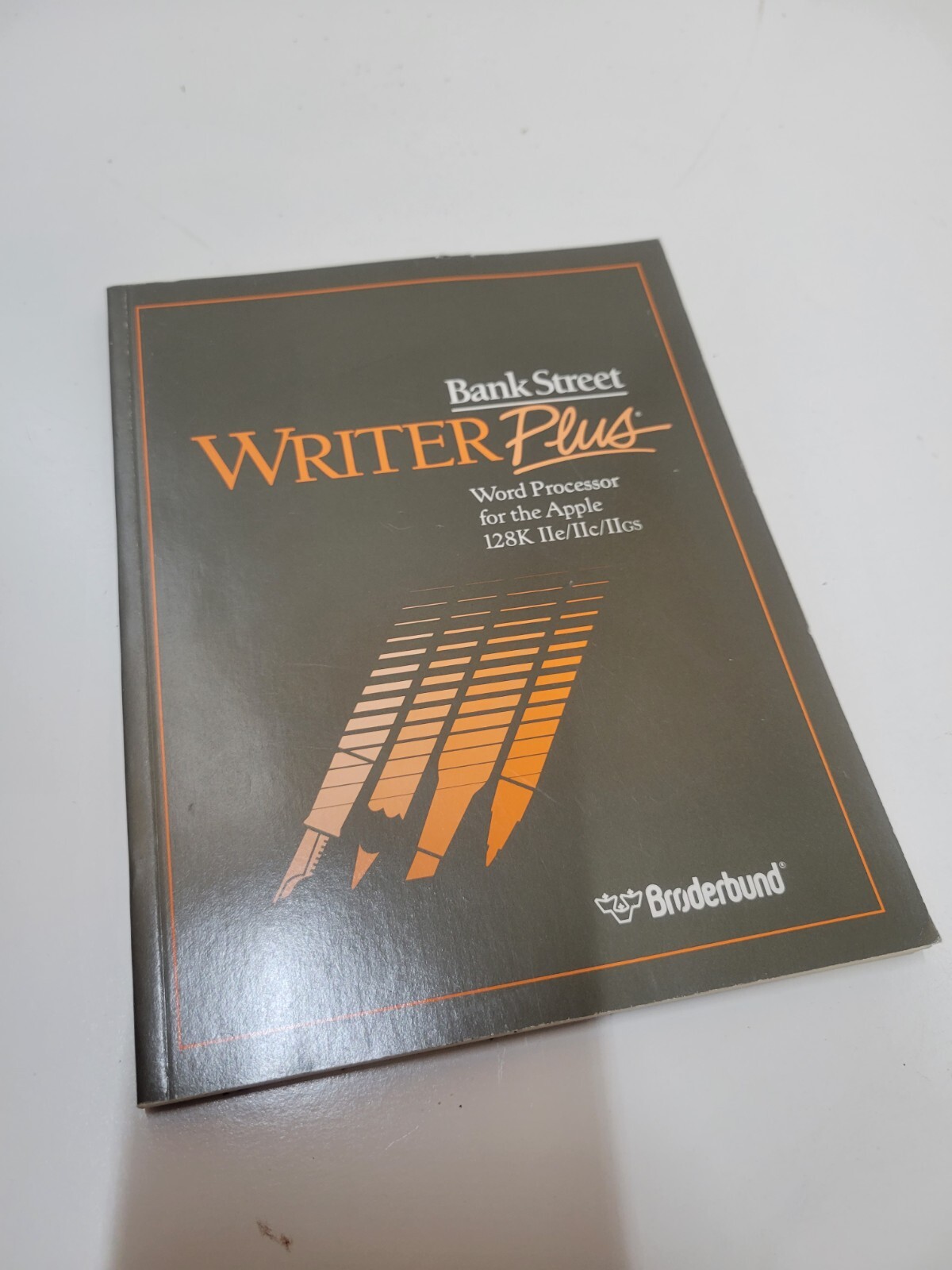 Original 1989 Bank Street WRITER Plus 'Word Processor for the IBM PC' Booklet