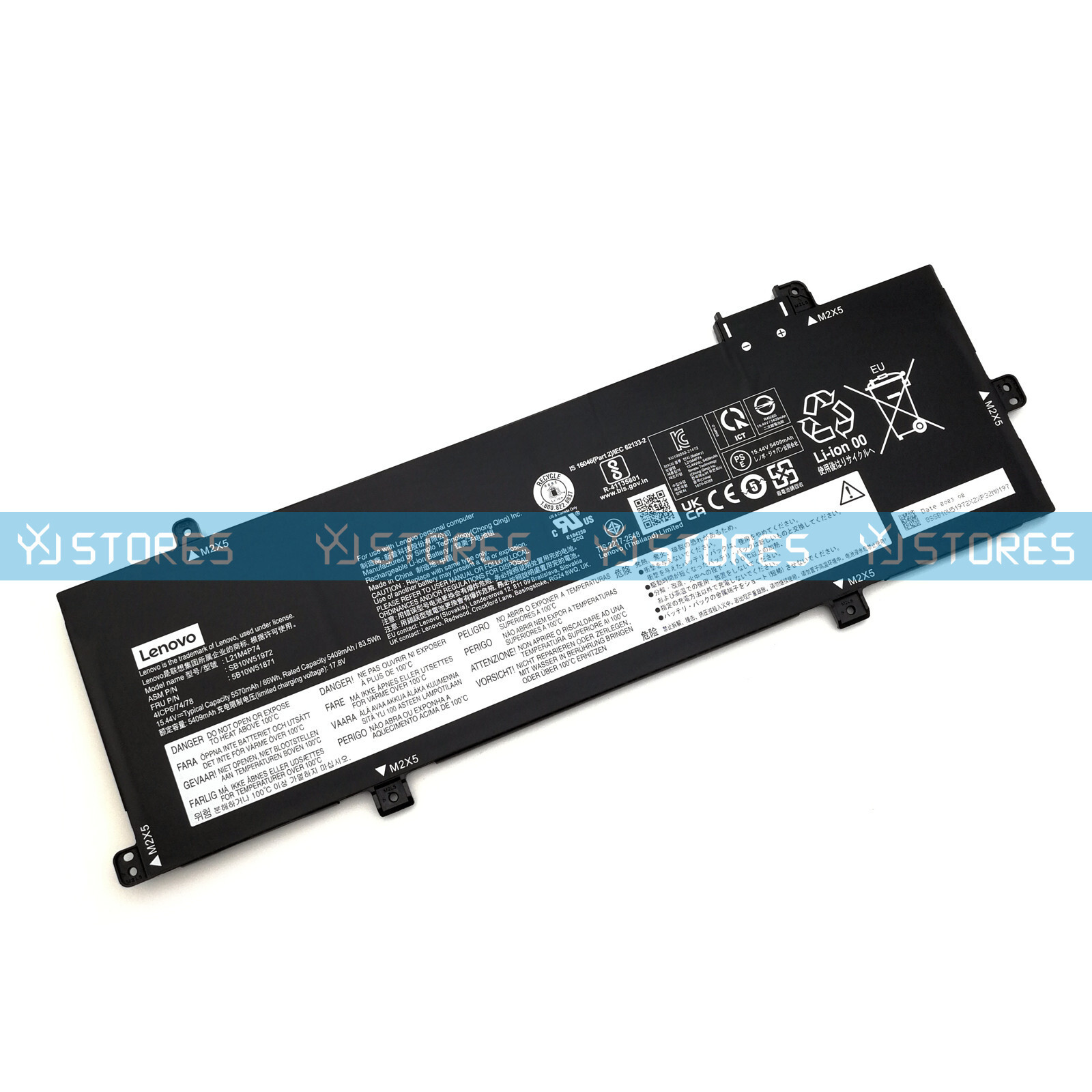 Genuine L21D4P73 L21M4P74 L21C4P72 Battery for Lenovo ThinkPad T16 P16s Gen 1
