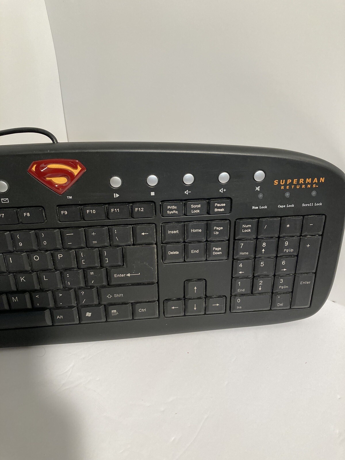 Superman Returns SP-6000 Super Slim Keyboard I-Rocks (Q)