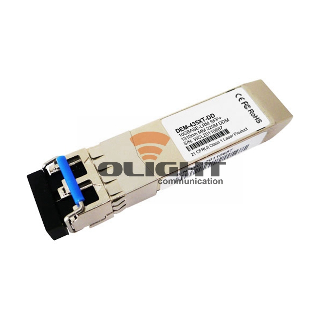 For D-link, DEM-435XT-DD 10G LRM SFP+ 1310nm Up to 220M meters over MMF