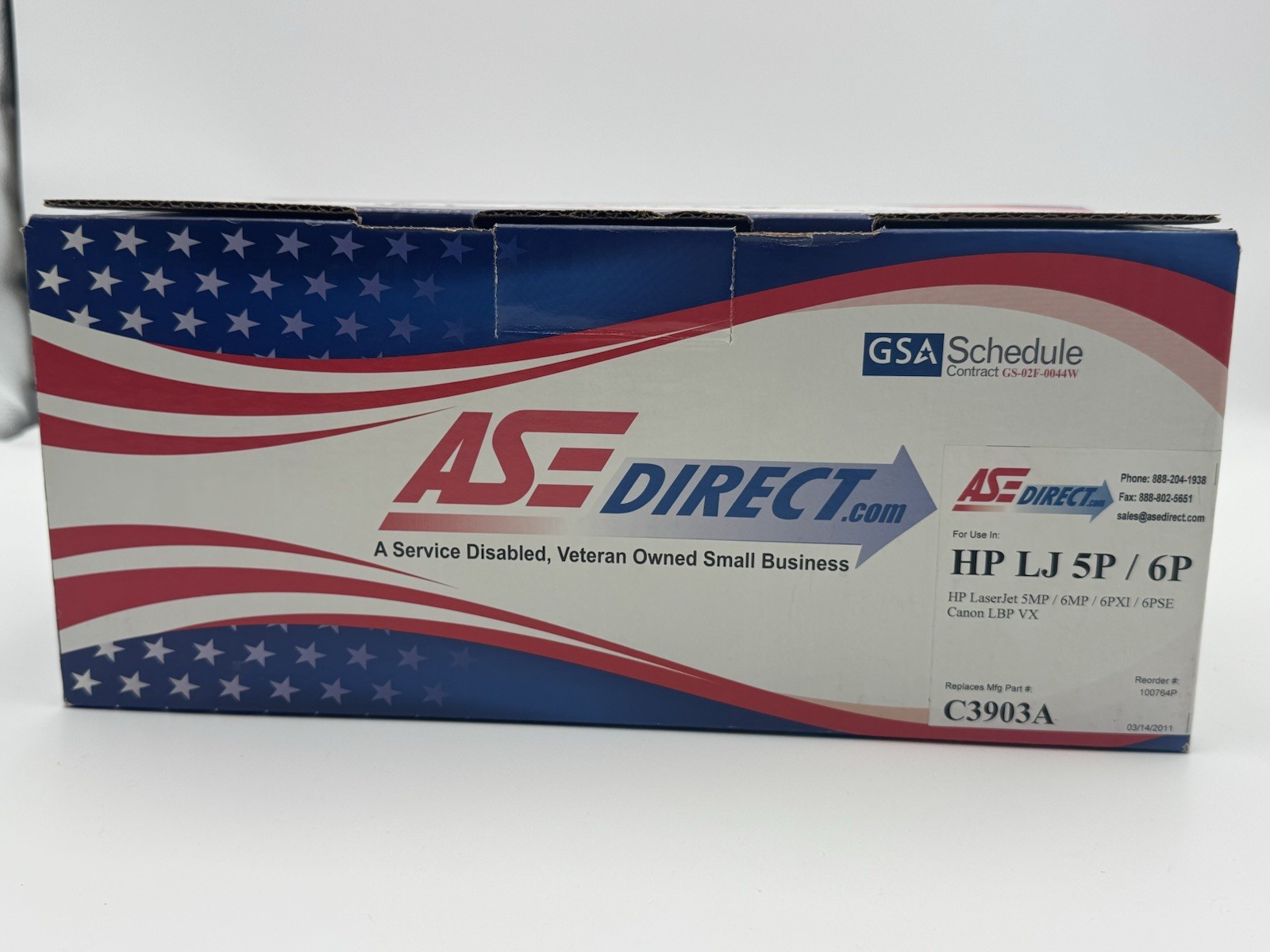 HP Laserjet 5P/6P Black NEW Toner Cartridge