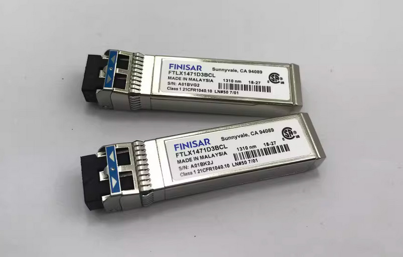 1Pcs Finisar FTLX1471D3BCL 10G 10km Single-Mode SFP+ Transceiver-