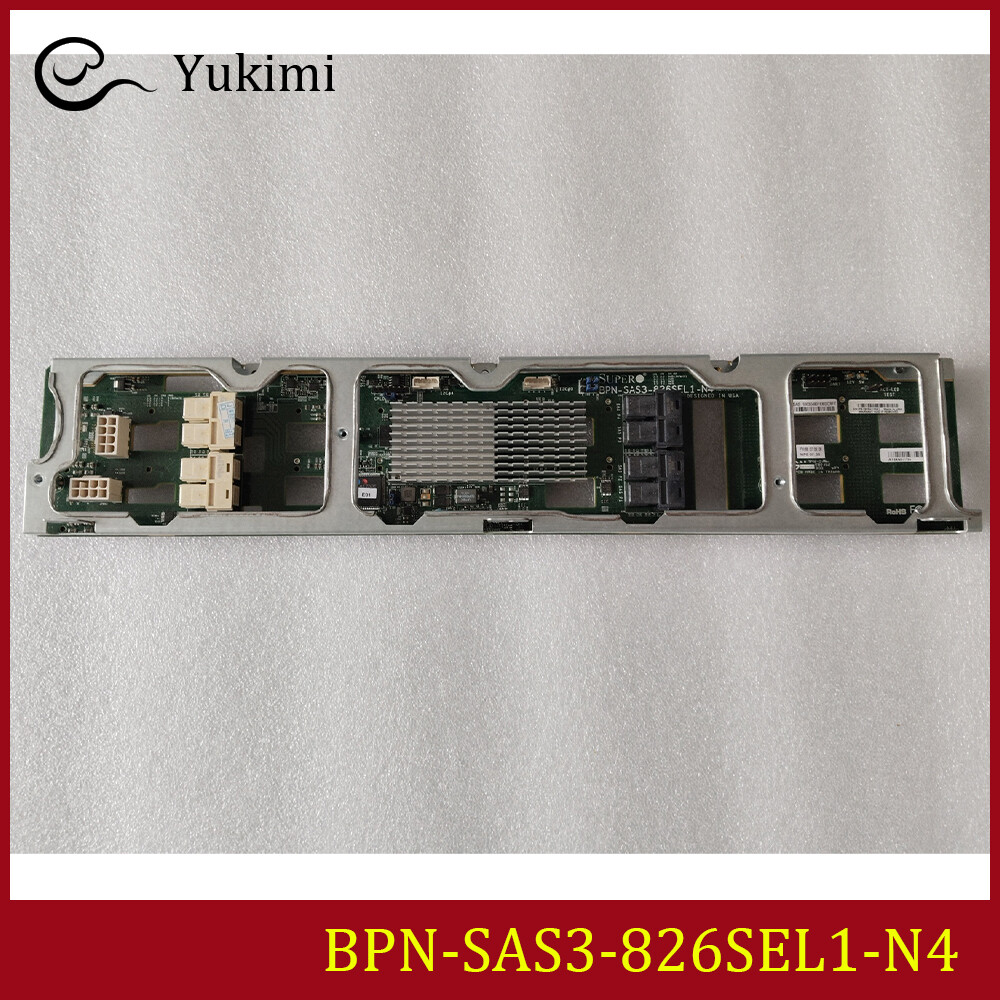 BPN-SAS3-826SEL1-N4 FOR Supermicro 3.5-inch NVME 12-Disks Expander Backplane