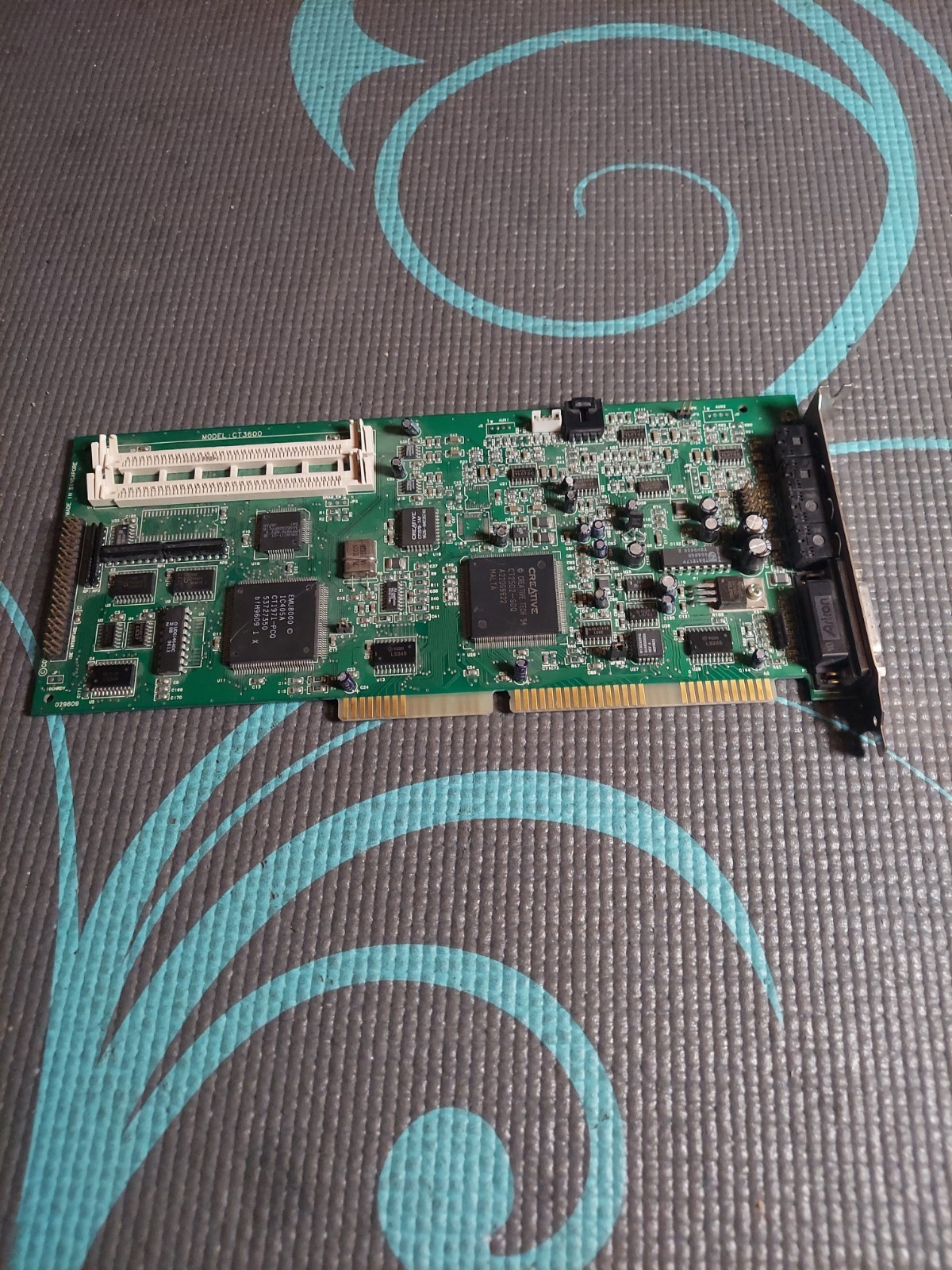 Creative Labs Sound Blaster 32 CT3600 ISA Sound Card; SB32; PnP; untested
