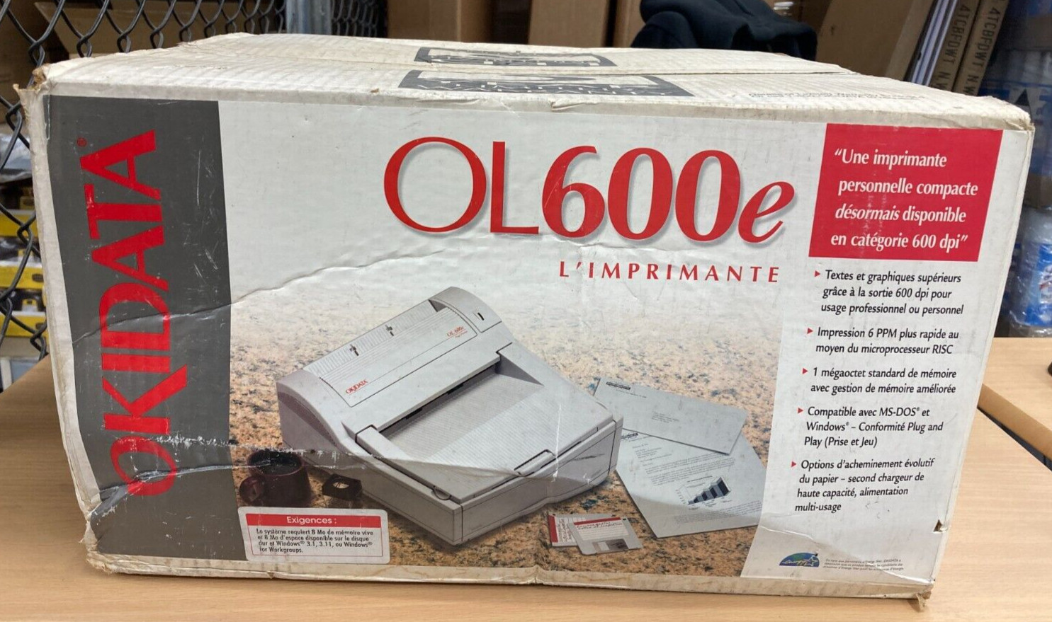 Okidata OL 600e Printer. Brand New in Box. Page Printer. 120V Brand New SEALED