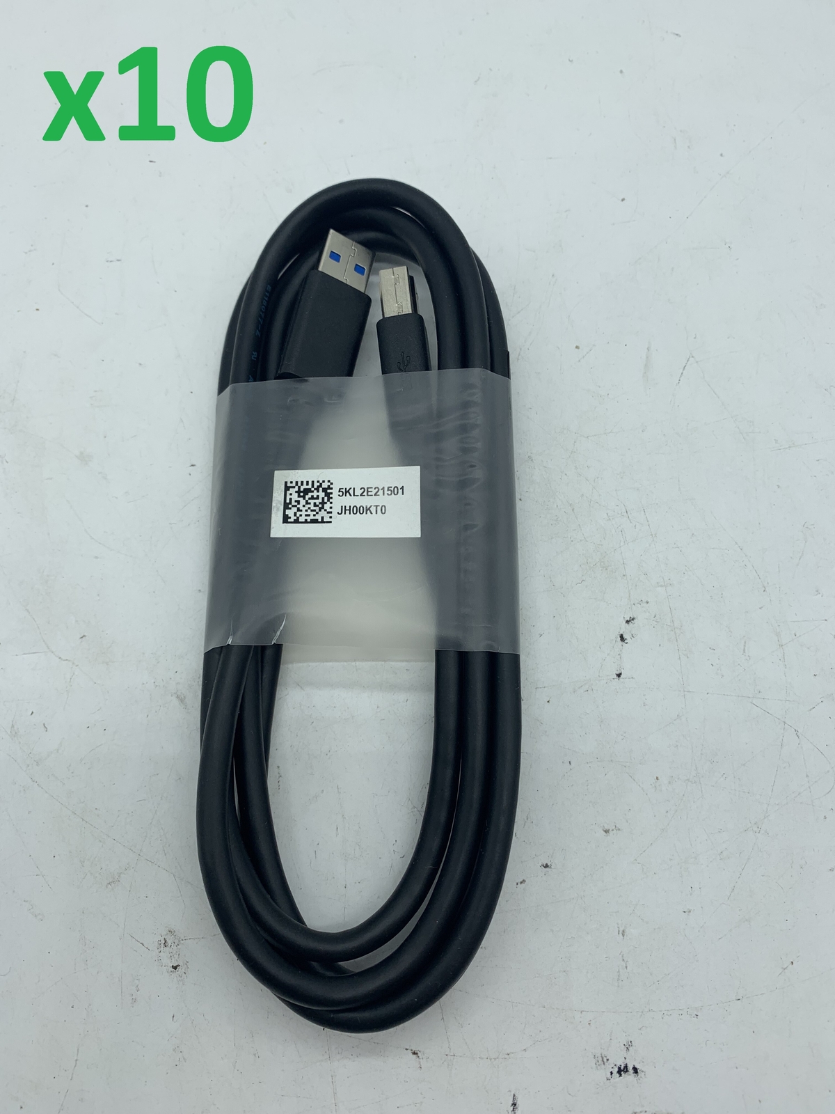 LOT OF 10 Dell PN81N Blue USB 3.0 SuperSpeed A/B Upstream Genuine **OEM***