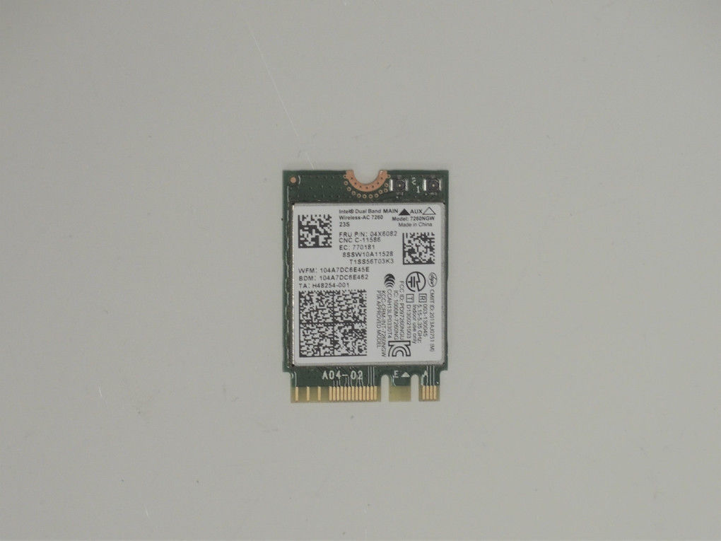 🚩 Genuine Lenovo ThinkPad Chromebook 11E Intel 7260NGW Wireless Card 04W6059 US