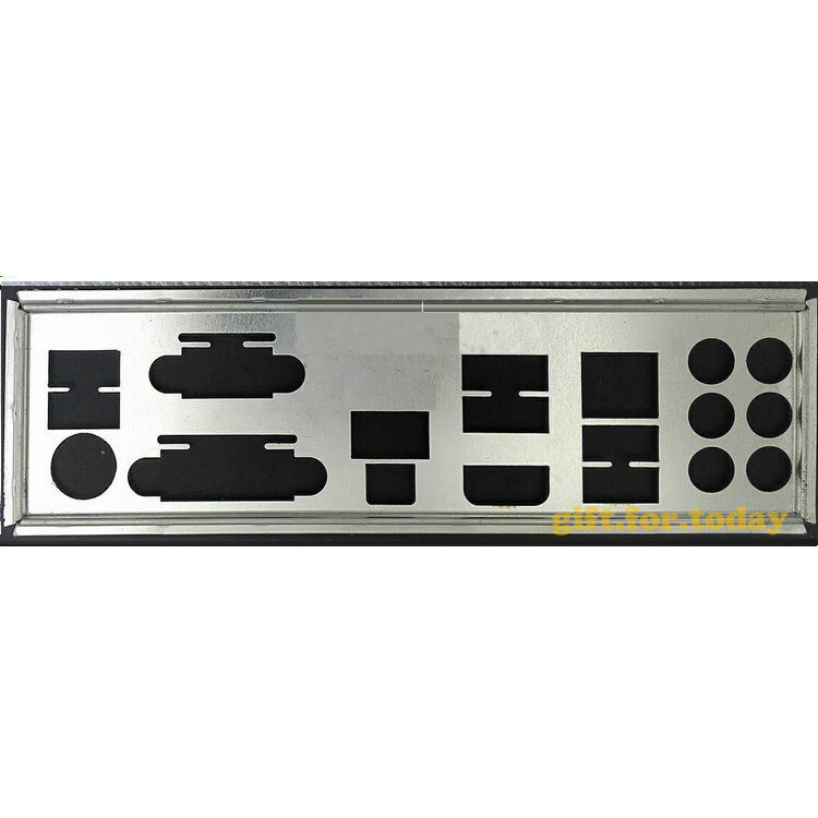 For Gigabyte GA-H270-HD3P Shield I/O IO Rear Baffle Backplate Motherboard