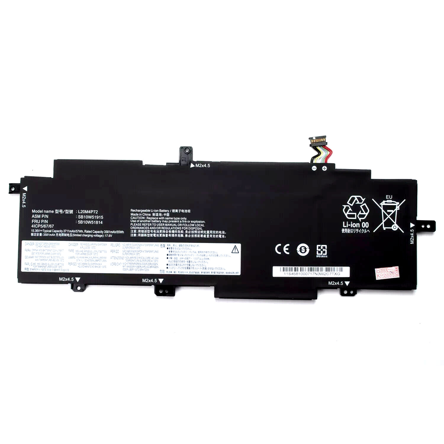 Genuine L20M4P72 L20C4P72 L20D4P72 Battery fr Lenovo ThinkPad T14s 2nd Gen2 2021
