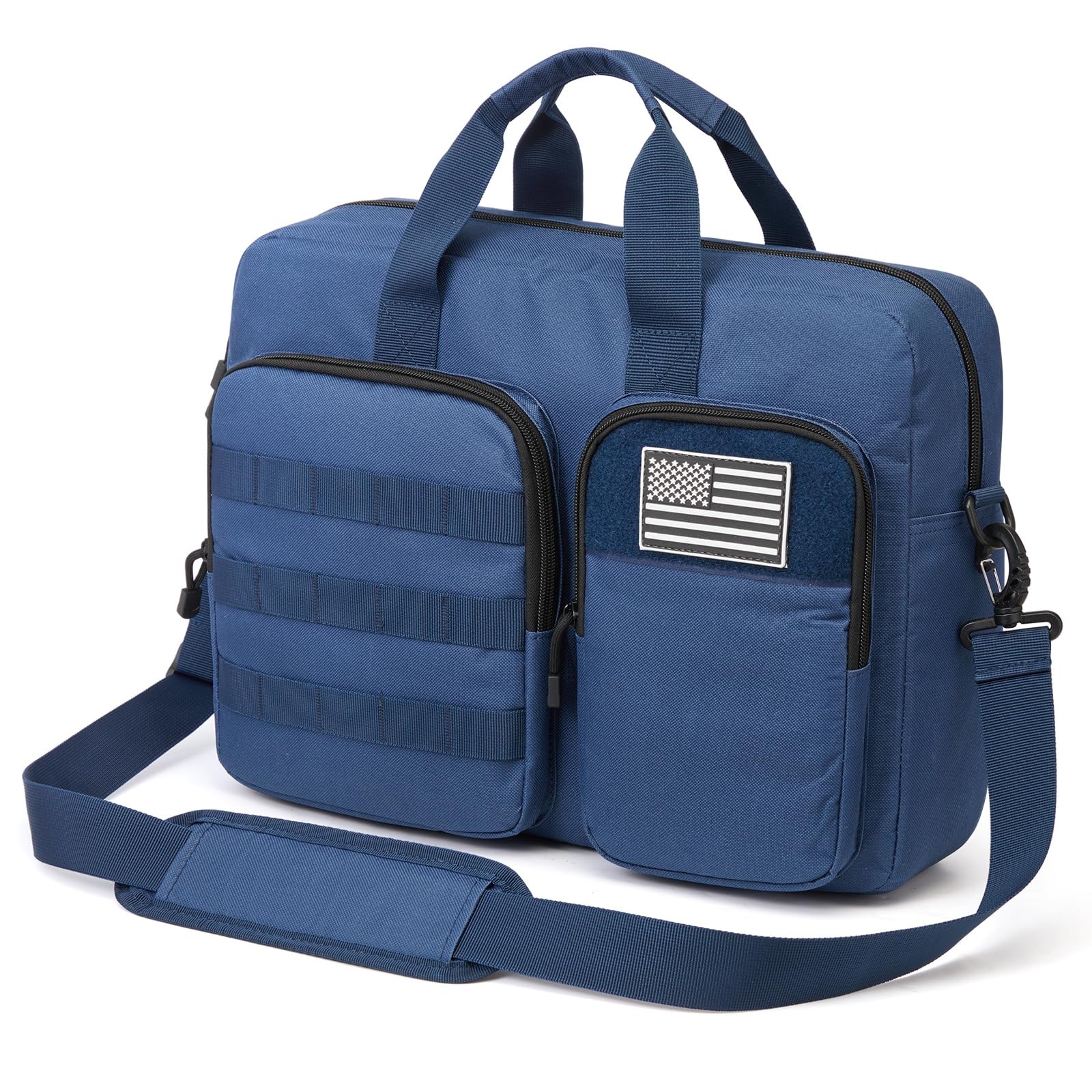 S-ZONE Tactical Messenger Bag for Men 15.6-16 inch Laptop Bag for Men Work