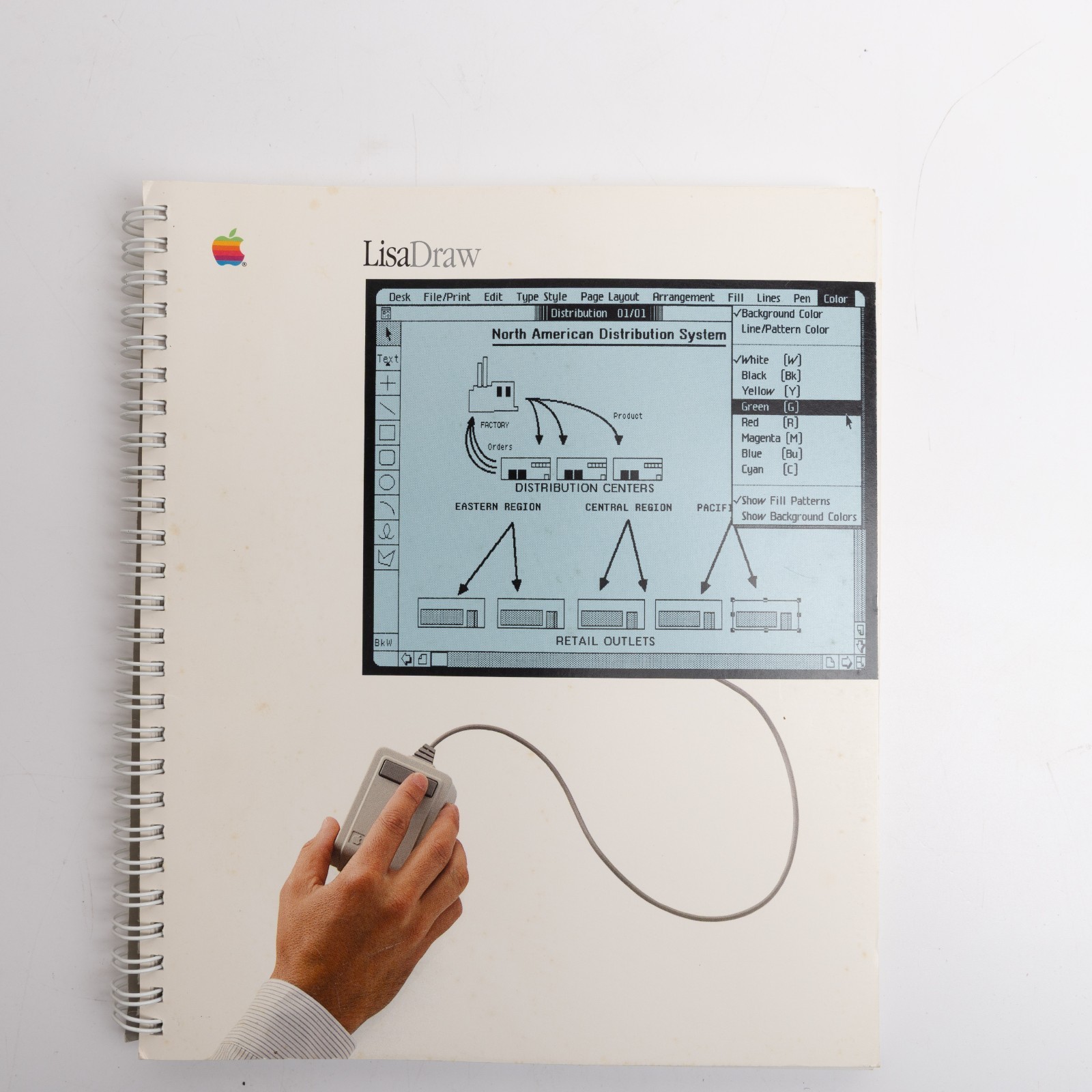 Vintage Apple Lisa Draw  Manual