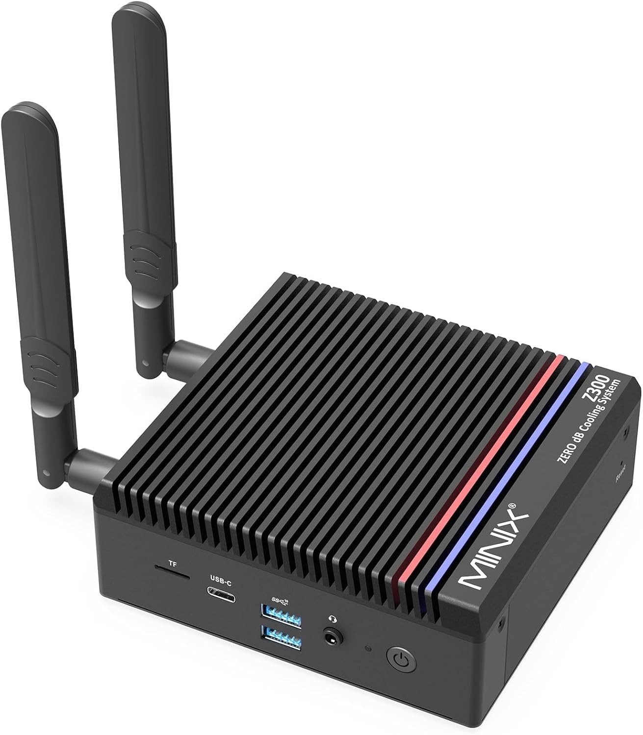 MINIX Fanless Mini PC Intel N300 16GB 512GB 4K Dual Display