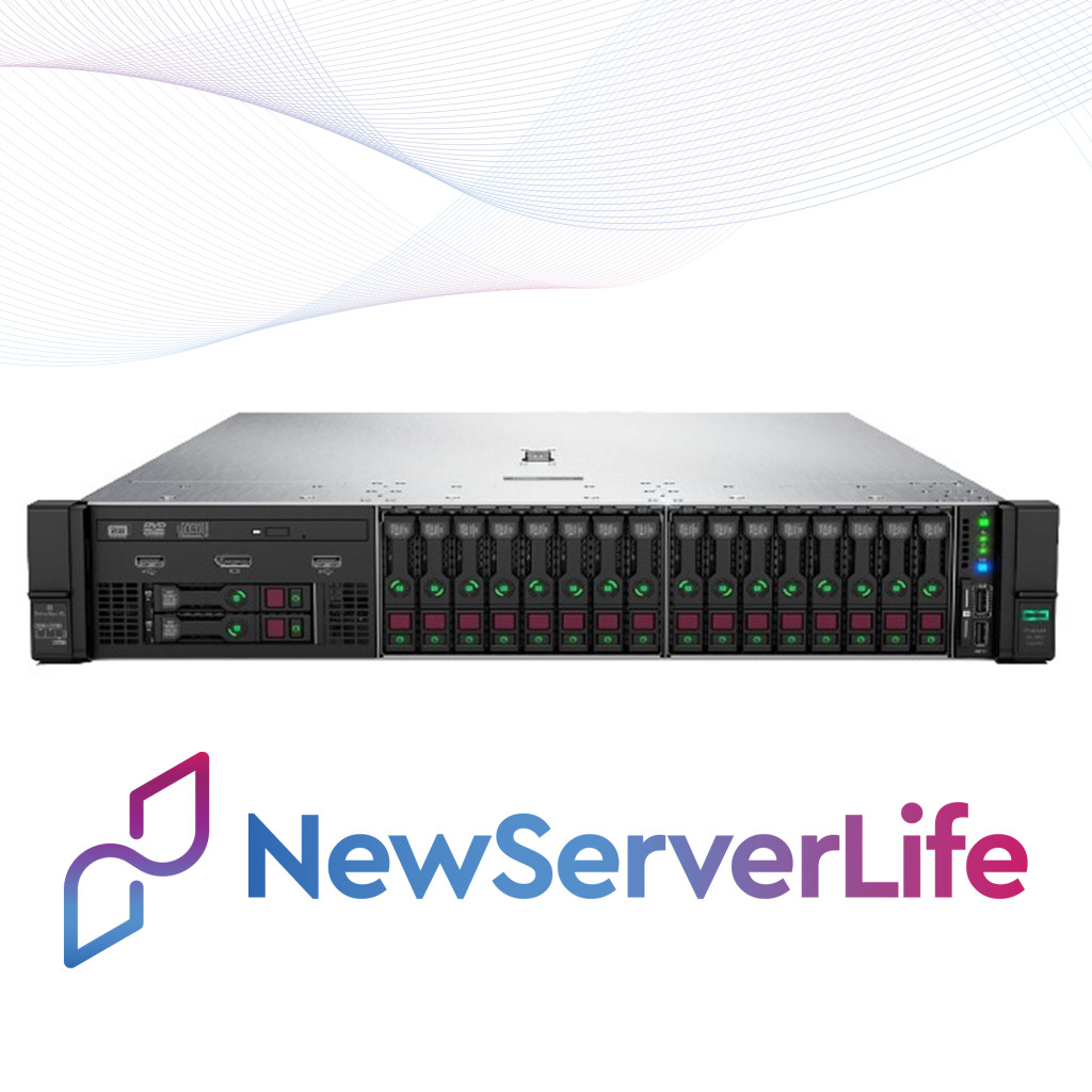 HP DL380 Gen10 16SFF 8NVME 2x Gold 6226 2.7GHz =24 Cores 64GB P408i-a 4xRJ45