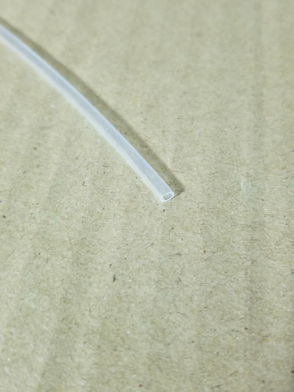 3mm x 2mm 6in PTFE Tubing Thermal Barrier Tube Flashforge CTC 3D Printer Clear