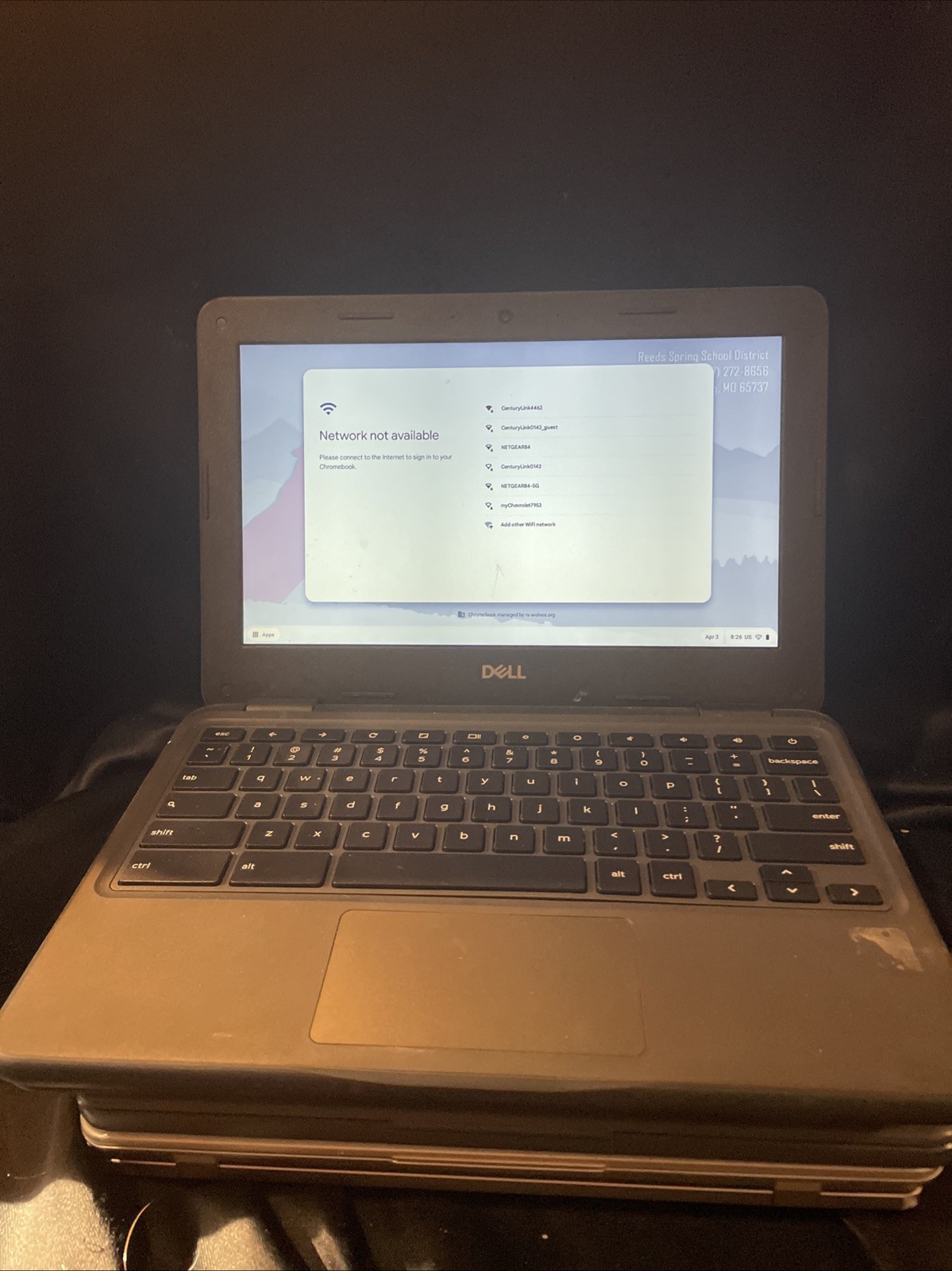 lot 5 Mixed  Chromebook Laptop No Power Cords