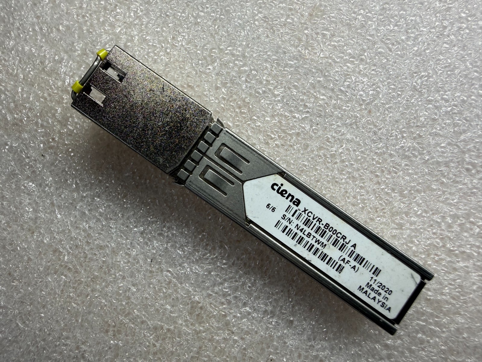 Ciena XCVR-B00CRJ SFP-1G-TX 10/100/1000M SFP-T RJ45  100m length