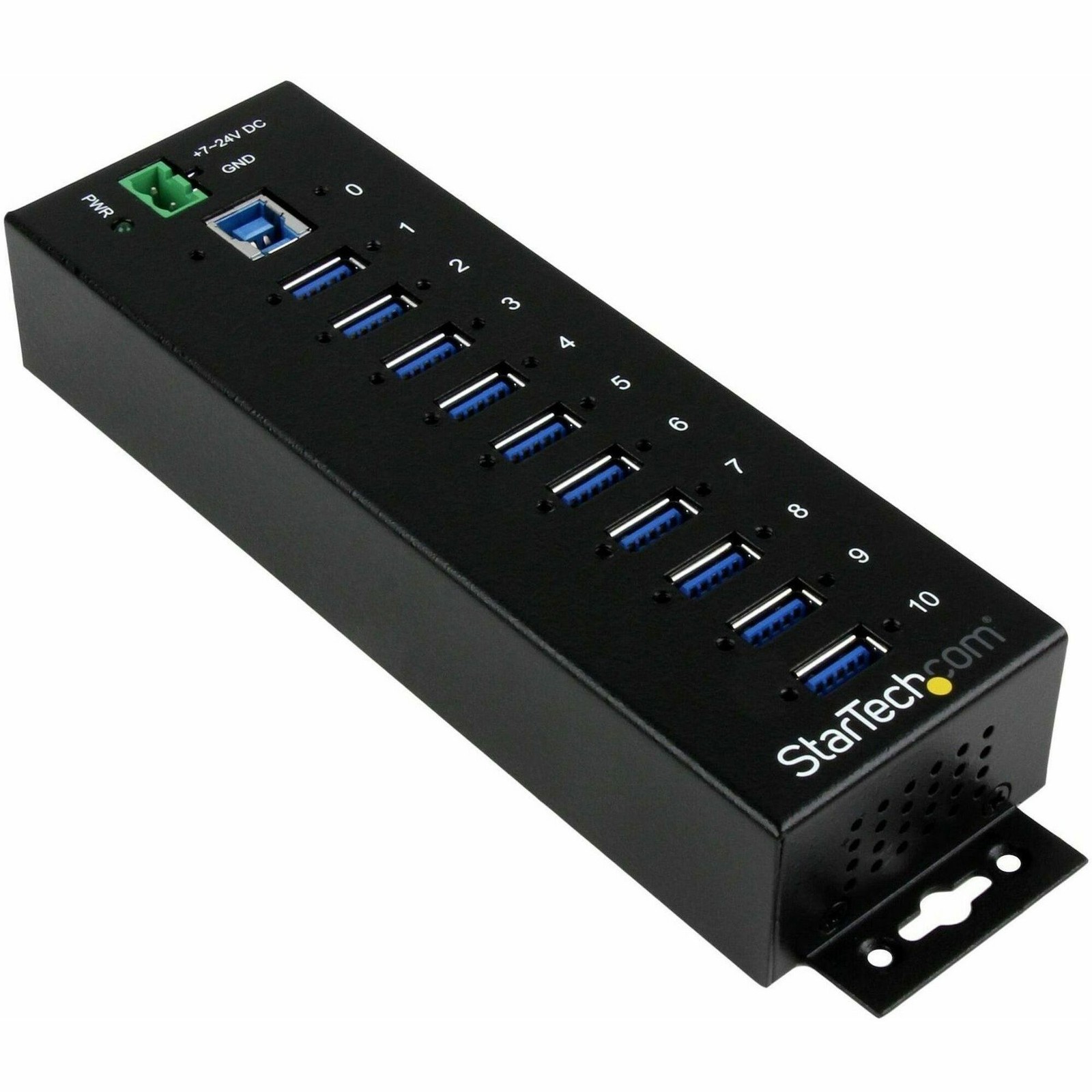 Startech ST1030USBM 10 Port USB 3.0 Hub ESD Surge Protection