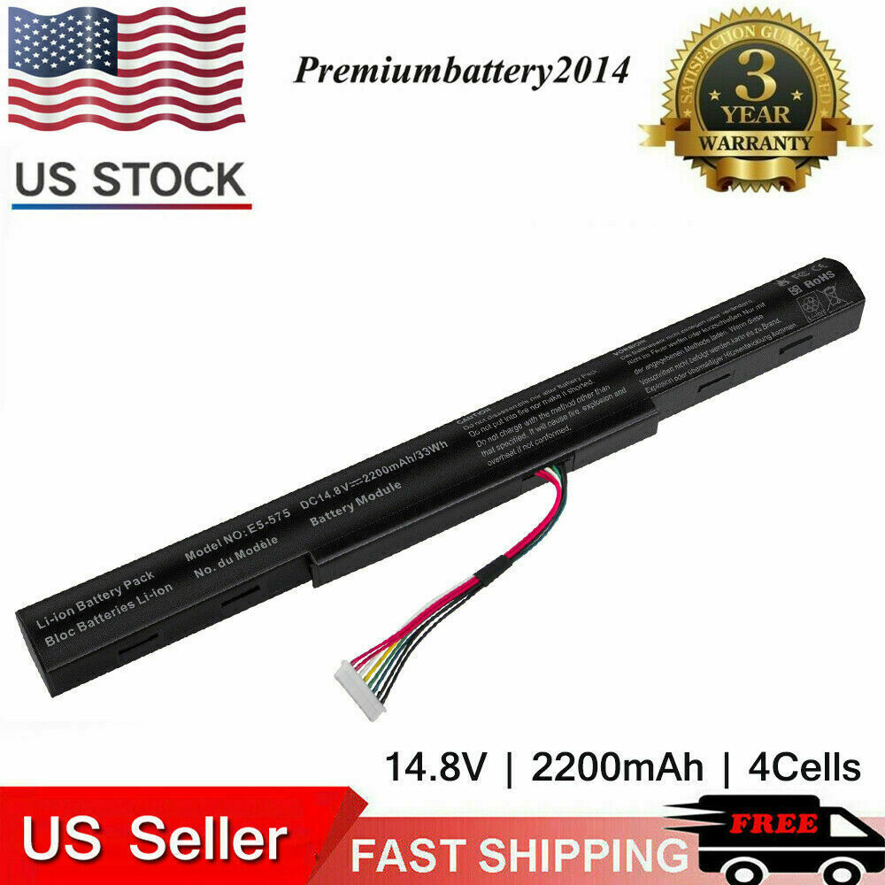 Battery For Acer Aspire E5-475 E5-575 E5-575G F5-771G AS16A5K AS16A8K