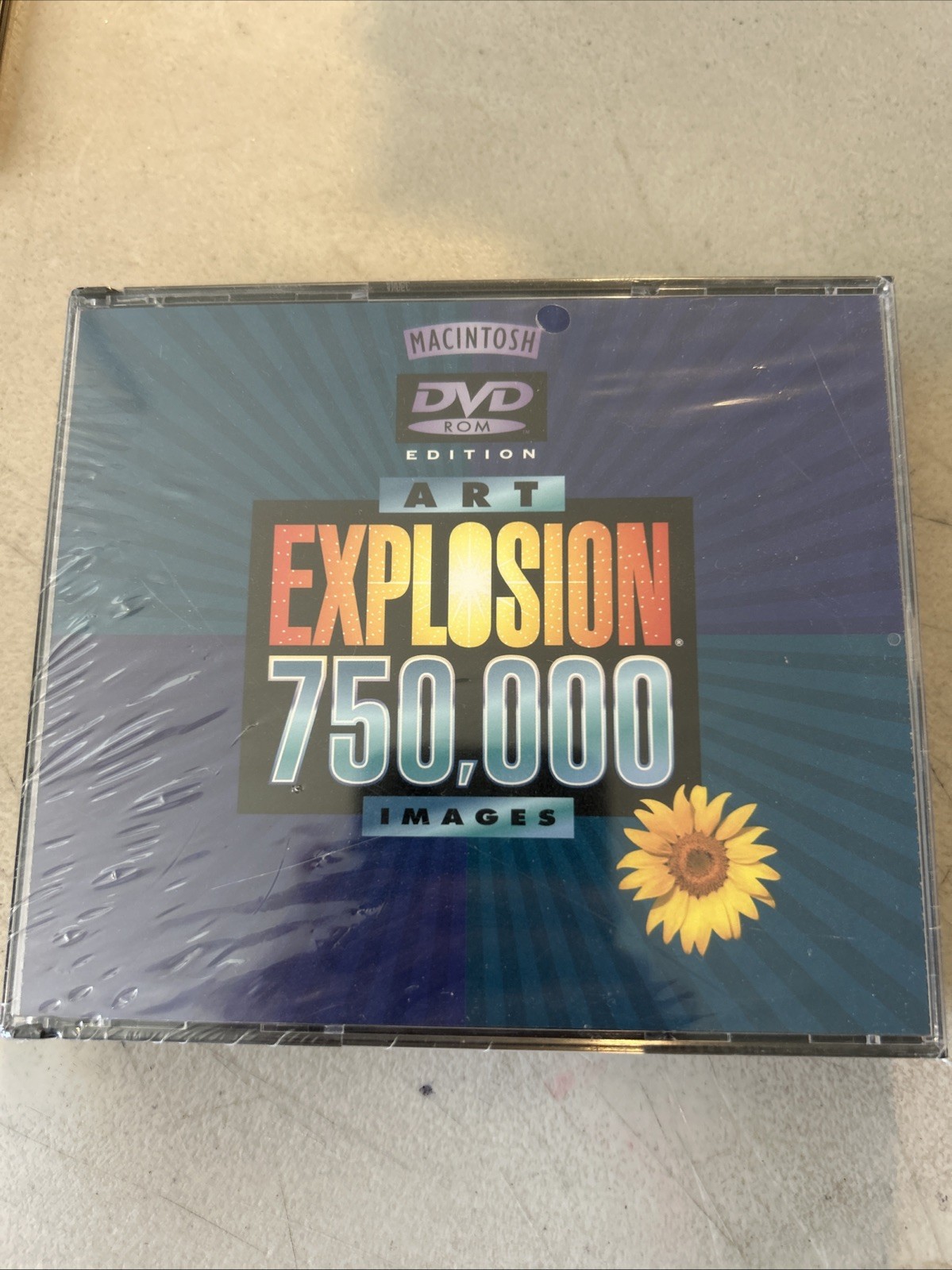 Art Explosion 750,000 Images Macintosh DVD-ROM Edition Software Brand New Sealed