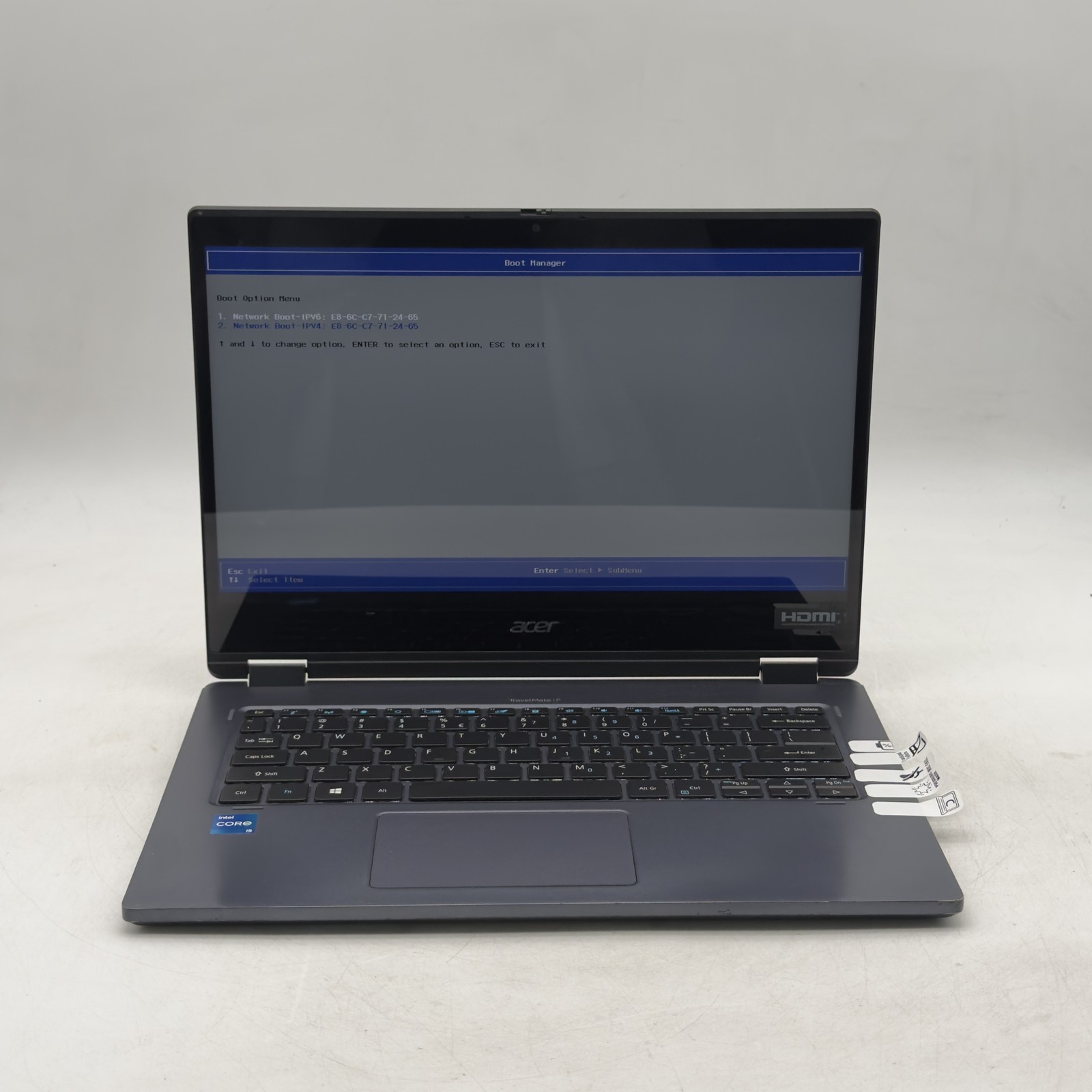 Acer TravelMate Spin P414RN-51 2n1 14" 8GB 256GB (i5-1135G7) NO OS Read