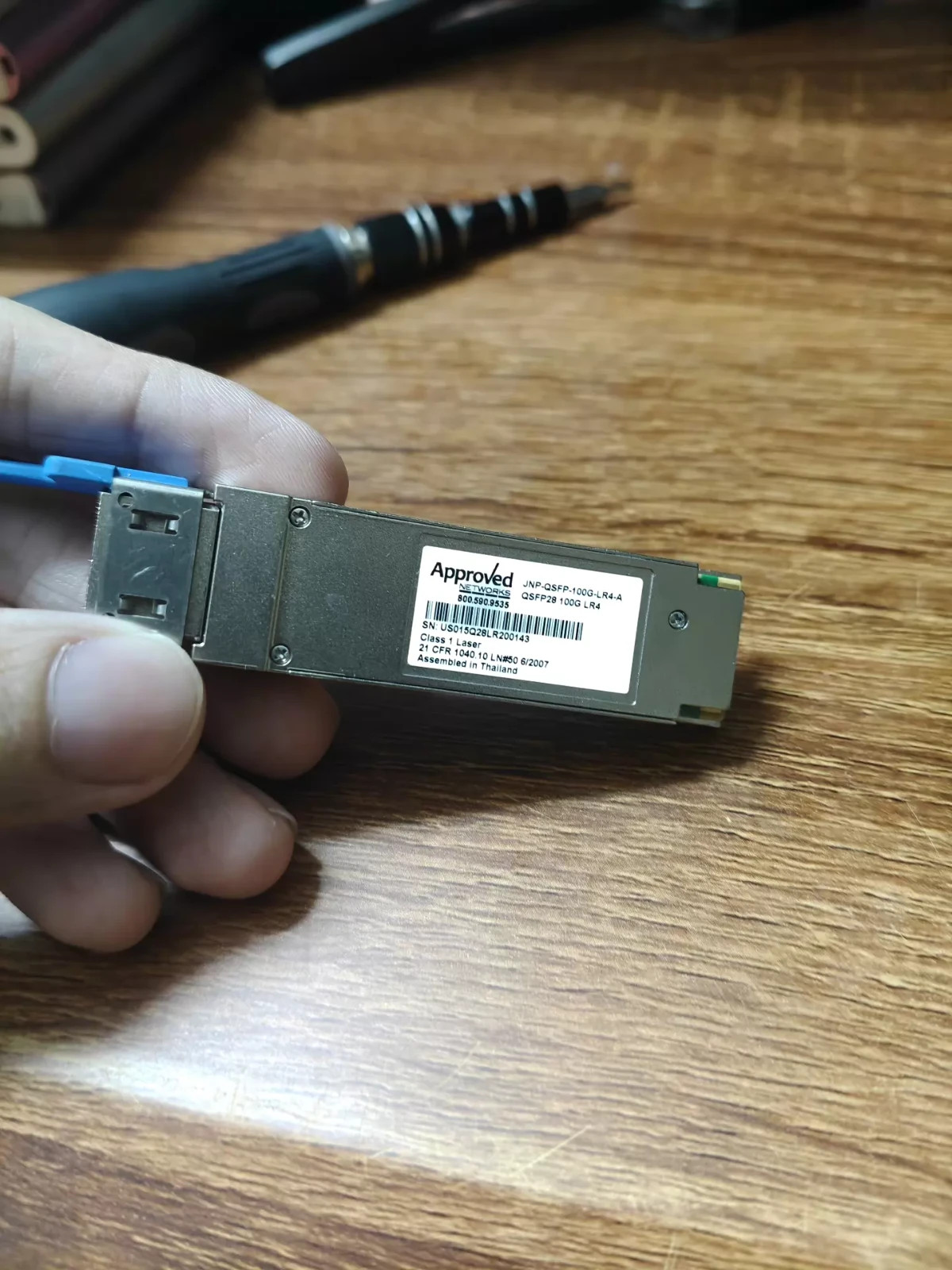 1pc QSFP-100G-LR4-A for Arista 100GBASE-LR4 QSFP28 1310nm 10km Transceiver