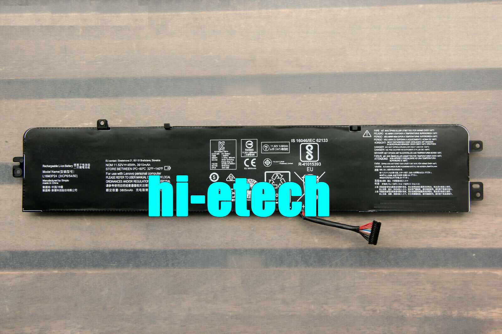New Genuine L16M3P24 L14M3P24 Battery for Lenovo Ideapad Xiaoxin 700 Savior R720