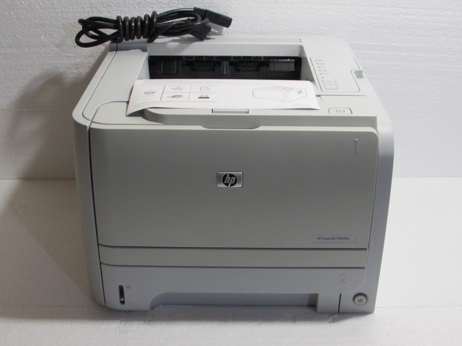 HP LaserJet P2035n Laser Printer Clean CE462A , Networkable, Page Count 5602
