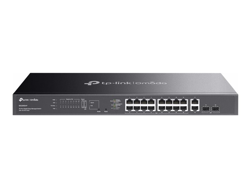 TP-LINK Omada Easy Managed Switch Network Switch 1Gbps 20-Port ES220GMP