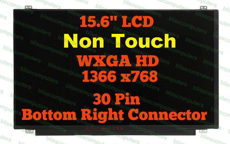 LAPTOP LCD Screen HP PAVILION 15-AC143WM 15.6" WXGA HD 15-AC147CL 15-AC156NR