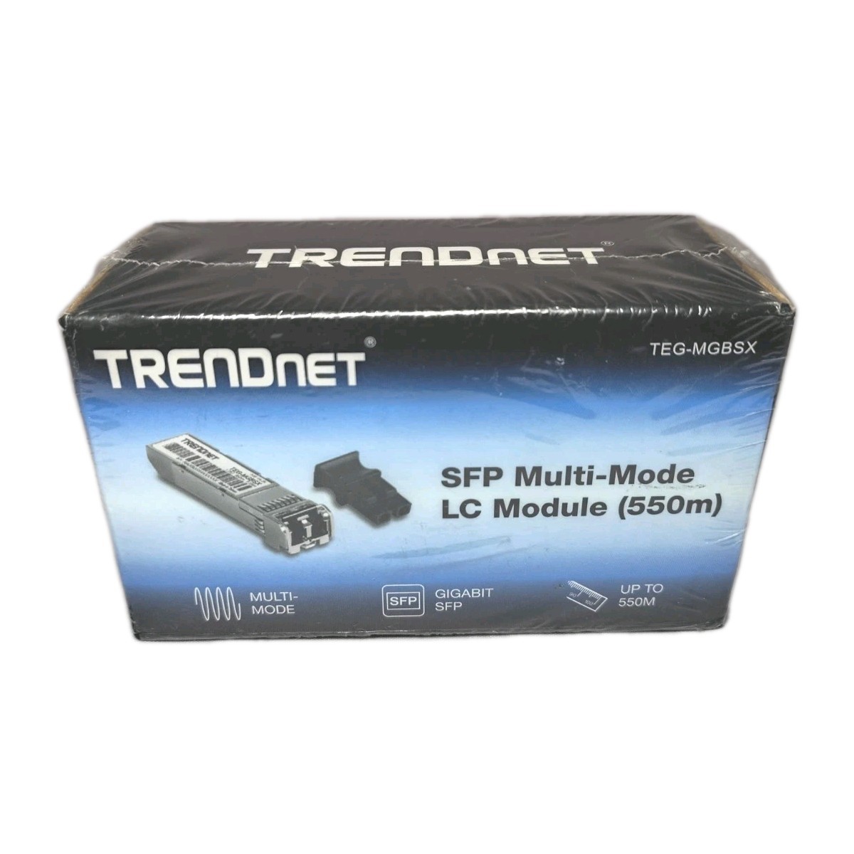NIB TRENDnet SFP Multi-Mode LC Duplex Connector Module 1,804ft, Model: TEG-MGBSX