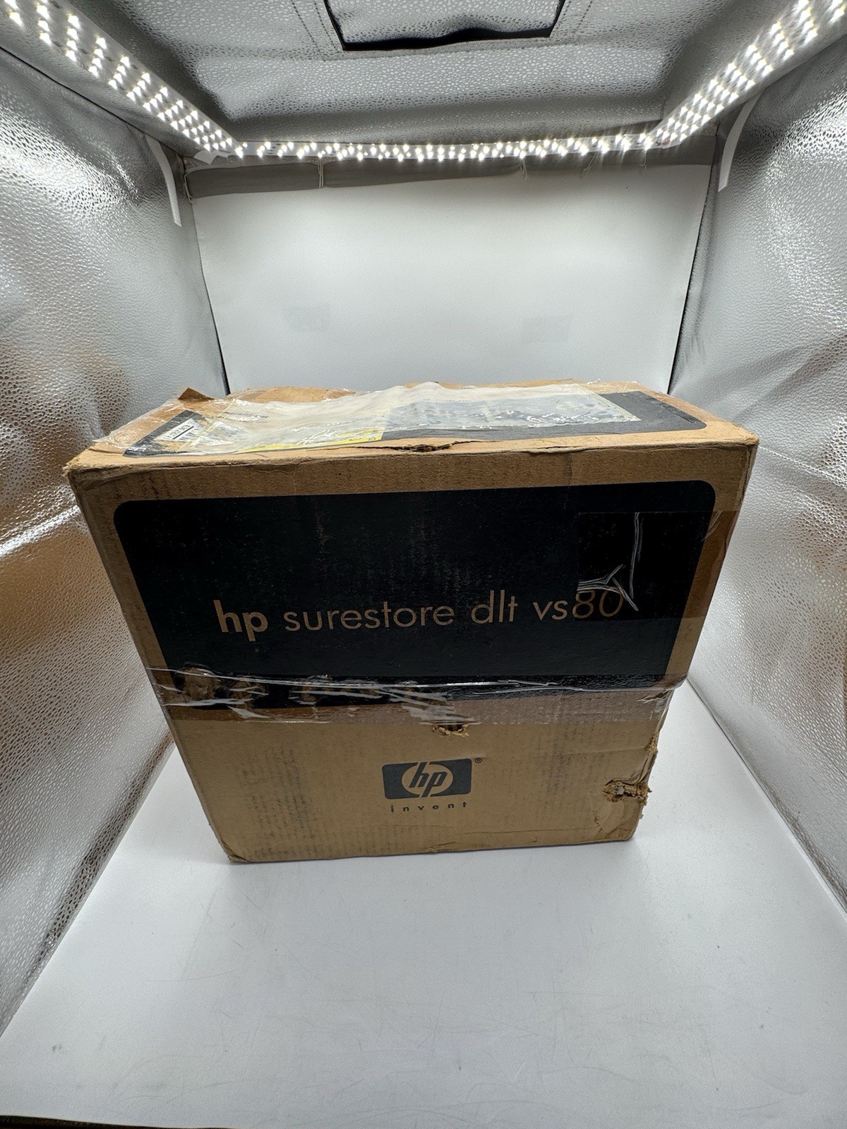 HP Superstore DLT C7503B VS80 40-80GB External Tape Drive Powers On Untested