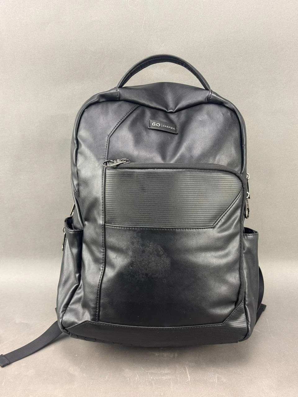 Go Carpisa Black Laptop Backpack