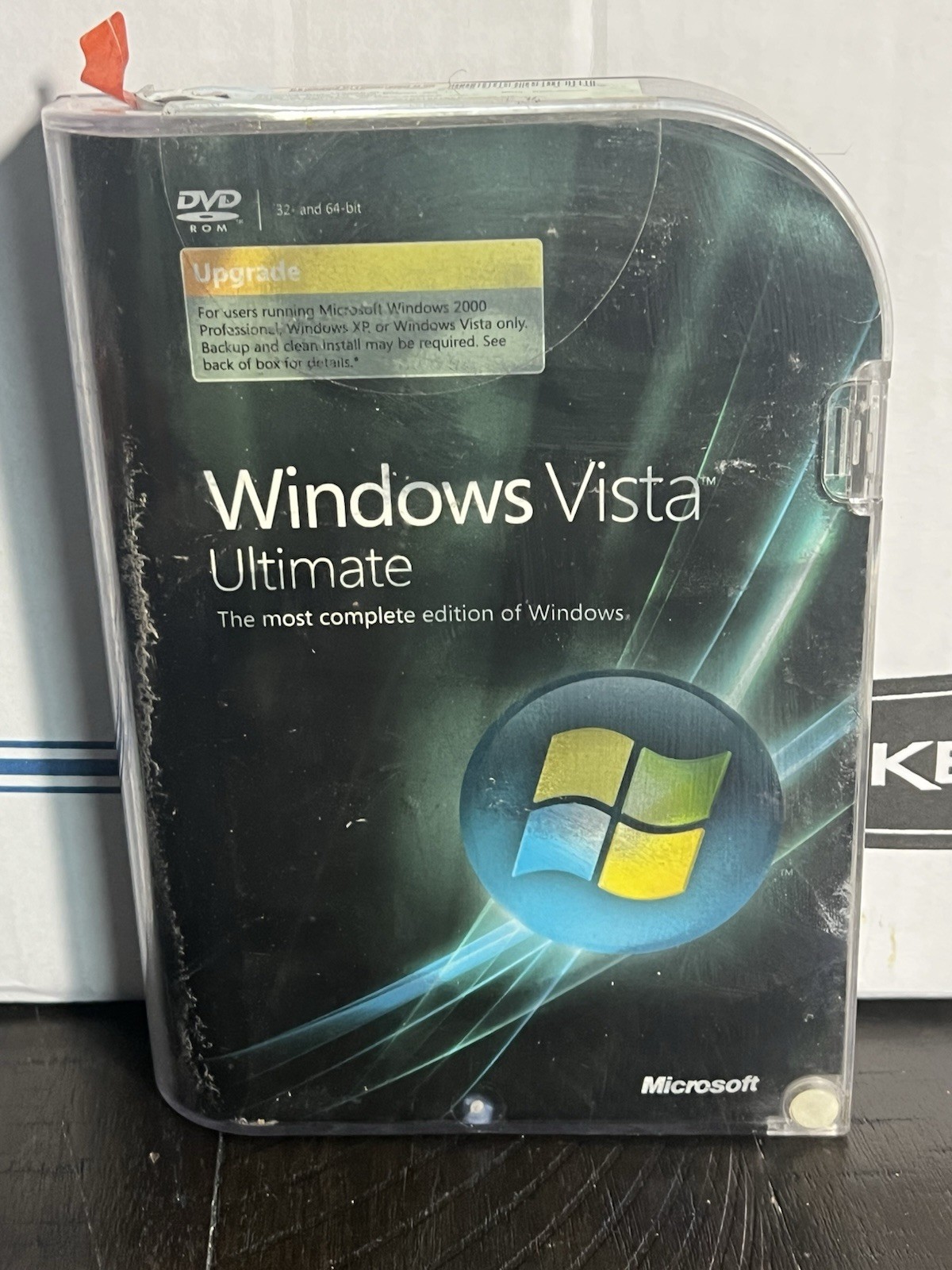 Microsoft Windows Vista Ultimate Full Retail Version 64 Bit Sealed