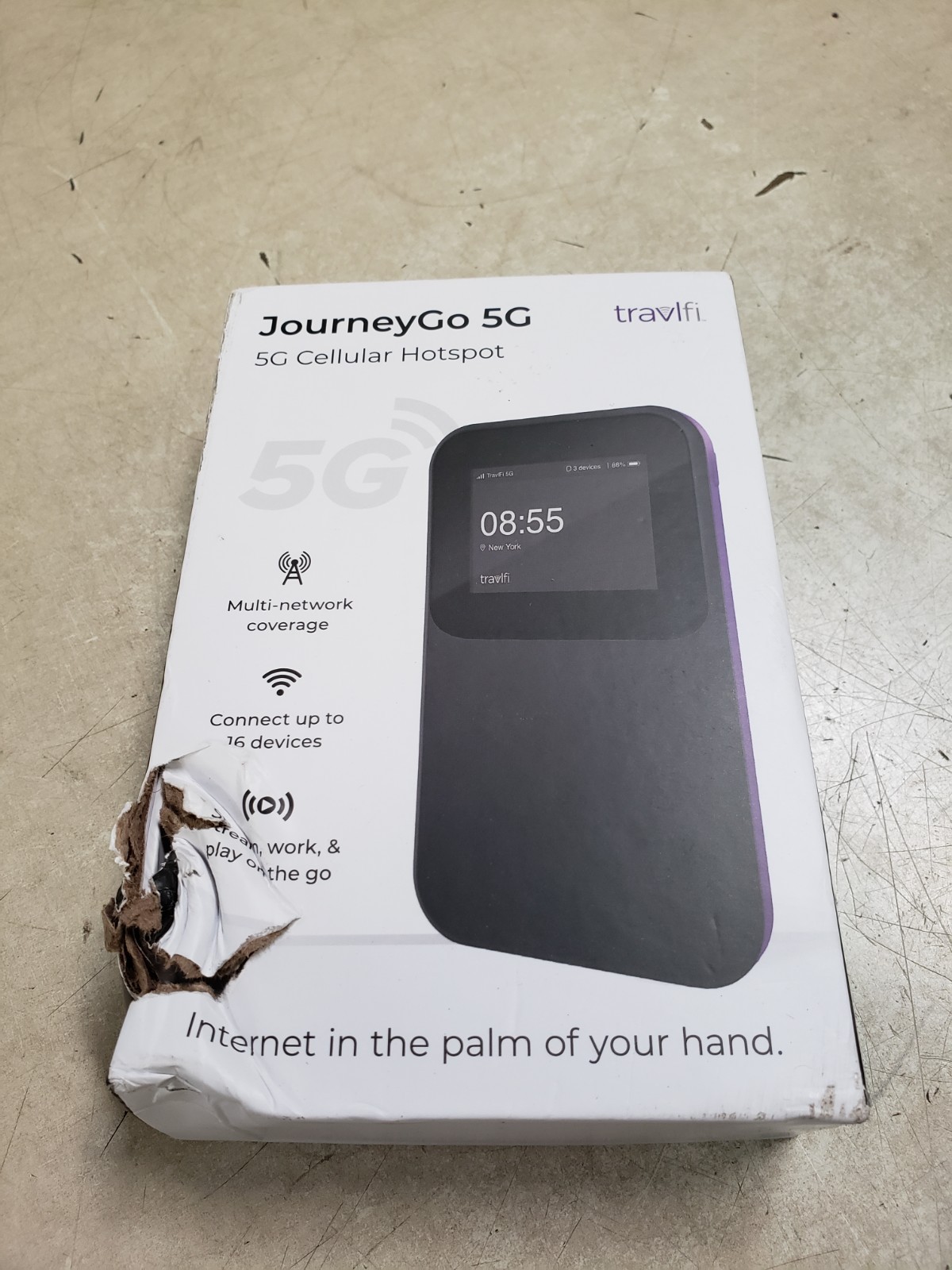 TravlFi JourneyGo 5G RV Wi-Fi Cellular Hotspot
