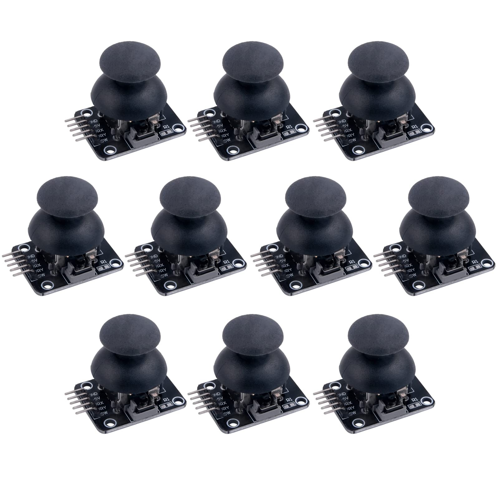 Thumb Joystick Module Dual Axis Game Controller Joystick Breakout Module with...