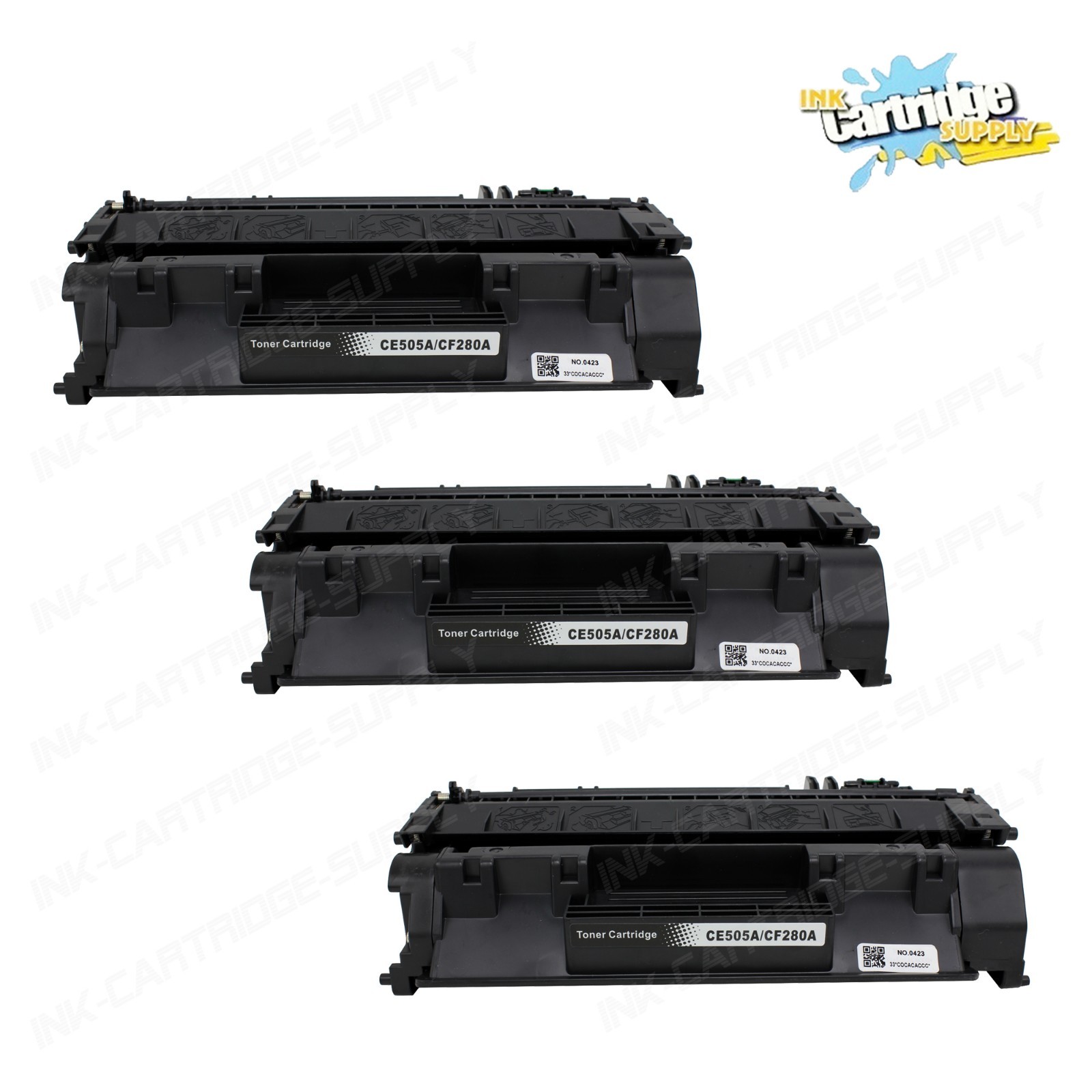 3PK CE505A / 05A Toner Cartridge Fits HP LaserJet P2035 P2035n P2055 P2055d