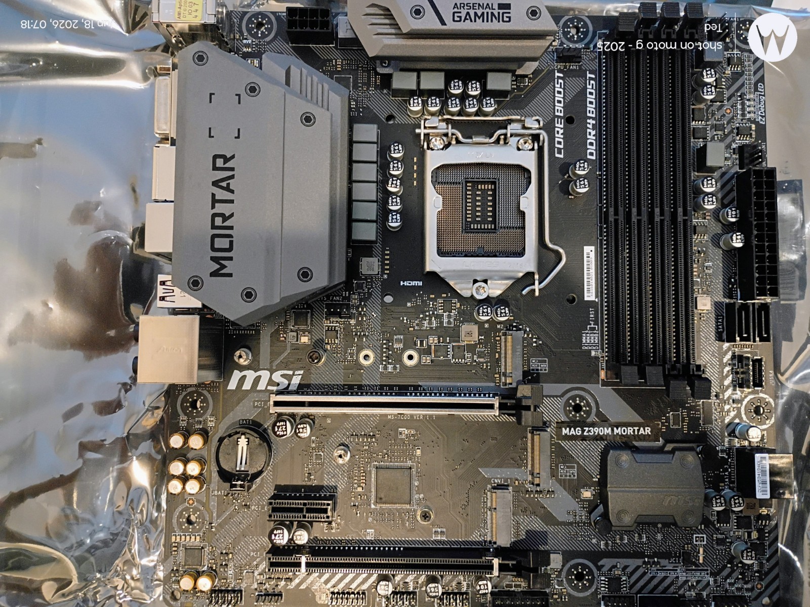 MSI MAG Z390M MORTAR LGA 1151 300 series 8th 9th gen Intel Motherboard
