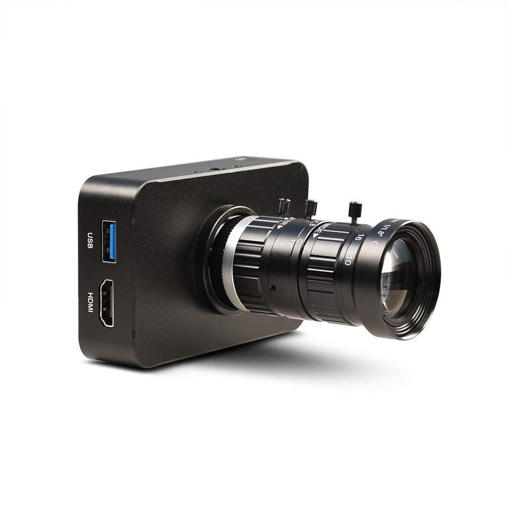 MOKOSE 4K HDMI Industry Camera 10-50MM ( Telephoto Zoom Manual Lens )