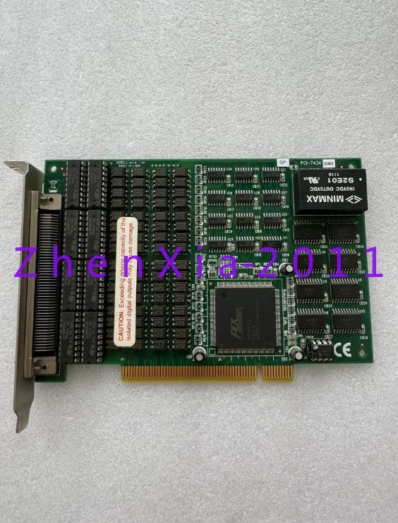 1pc used ADLINK PCI-7434 I/O card