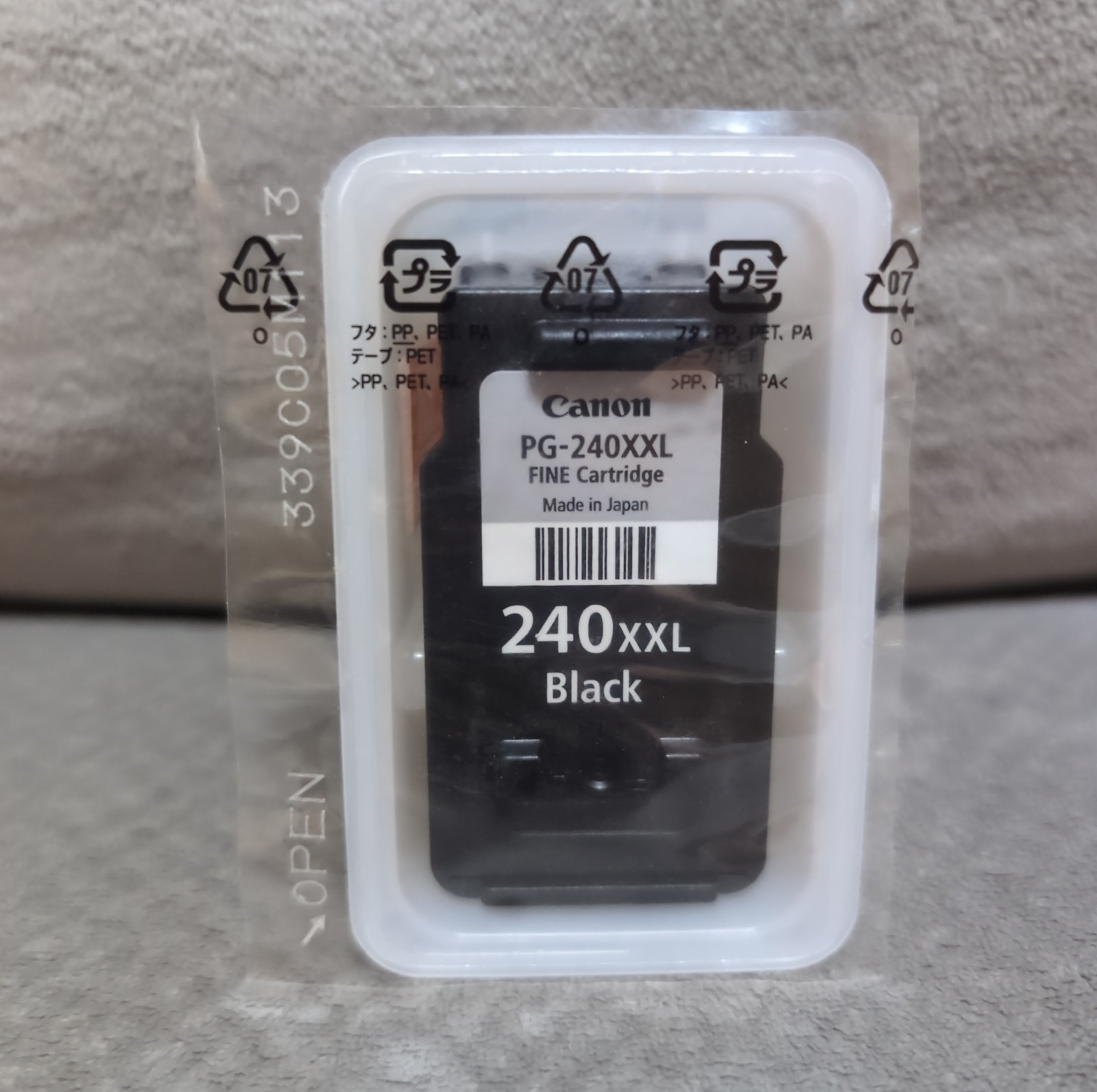 Genuine OEM Canon PG-240XXL Extra High Capacity Black Ink Cartridge No Box