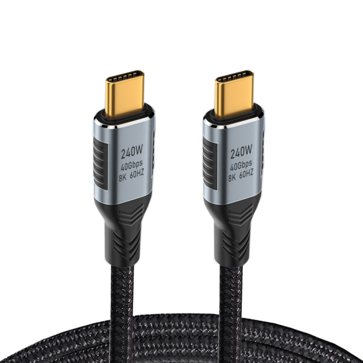 CY USB-C USB4 Cable 240W 40Gbps USB3.1 100W 8K@60Hz 5K USB4.0 Cord Thunderbolt3